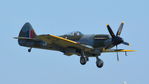 G-SPIT @ EGSU - 43. G-SPIT on the eve of Flying Legends Air Show, Duxford - July 2015. - by Eric.Fishwick
