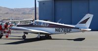 N6765P @ KRHV - A 1960 Piper Comanche (Santa Clara, CA) about to get a fresh coat of wax and a wash at Reid Hillview Airport, CA. - by Chris Leipelt