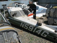 N5914G @ N/A - Seen in an aircraft wrecking yard - by Bill B