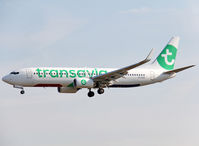 PH-HSM @ LEBL - Landing rwy 25R in new c/s - by Shunn311