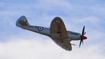 G-BUOS @ EGSU - 44. SM845 preparing for The Flying Legends Air Show, July 2015.