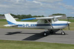 G-PLAN @ EGBR - Reims F150L at The Real Aeroplane Club's Radial Engine Aircraft Fly-In, Breighton Airfield, June 7th 2015. - by Malcolm Clarke