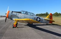N645DS @ SUA - SNJ-5 - by Florida Metal