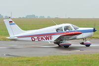 D-EKWF @ EGSH - Leaving Norwich. - by keithnewsome