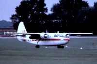 RM-12 @ EGWU - Percival P.66 Pembroke C.51 [P66/33] (Belgian Air Force) RAF Northolt~G 09/09/1974. From a slide not the best of images .