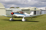 G-DISO @ X5FB - SAN Jodel D-150 Mascaret at Fishburn Airfield, May 17th 2015. - by Malcolm Clarke