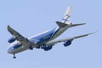 VQ-BGZ @ LFPG - Boeing 747-8HVF, Short approach rwy 27R, Roissy Charles De Gaulle Airport (LFPG-CDG) - by Yves-Q