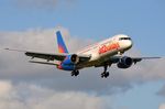 G-LSAD @ EGCC - Jet2 B752 on approach - by FerryPNL