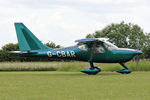 G-CBAR @ X5FB - Stoddard-Hamilton Glastar, a resident at Fishburn Airfield, June 27th 2015. - by Malcolm Clarke