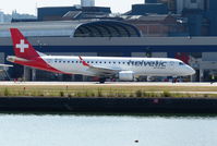 HB-JVL @ EGLC - HB-JVL  of Helvetic AW at London City 16.6.15 - by GTF4J2M