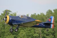 F-AZHD @ LFFQ - North American NA-68, Take off rwy 28, La Ferté-Alais (LFFQ) Air show 2015 - by Yves-Q