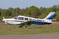 G-BMFP @ EGLK - Piper PA-28-161 Warrior II [28-7916243] Blackbushe~G 03/05/2014 - by Ray Barber