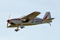 G-BVHI @ EGHP - Rans S.10 Sakota [PFA 194-12608] Popham~G 03/05/2014 - by Ray Barber