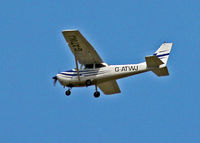 G-ATWJ @ EGKH - Over fly Headcorn