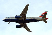 G-EUPM @ EGLL - Airbus A319-131 [1258] (British Airways) Home~G 30/04/2014. On approach 27R.