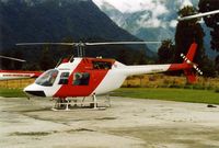 ZK-HZE @ NZFH - ZK-HZE at Fox Glacier Heliport 20.3.05 - by GTF4J2M