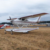 N212CC @ KAWO - 1986 Cessna 182K float-plane at the 2015 Arlington Fly-In. - by Eric Olsen