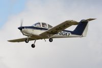 G-BGKY @ EGFH - Resident Tomahawk operated by Cambrian Flying Club. - by Roger Winser