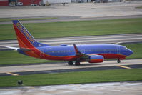 N213WN @ KTPA - Southwest Flight 662 (N213WN) taxis at Tampa International Airport prior to flight to Albany International Airport - by Donten Photography