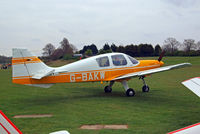 G-BAKW @ EGHP - Beagle B.121 Pup 150 [B121-175] Popham~G 02/05/2015 - by Ray Barber