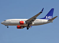 SE-RJR @ LEBL - Landing rwy 25R - by Shunn311