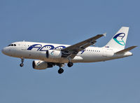 S5-AAX @ LEBL - Landing rwy 25R - by Shunn311
