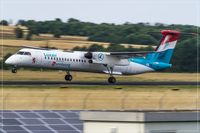 LX-LGN @ EDDR - De Havilland Canada DHC-8-402Q - by Jerzy Maciaszek