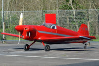 G-BVNI @ EGLK - Taylor JT.2 Titch [PFA 060-11107] Blackbushe~G 03/05/2014 - by Ray Barber