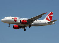 OK-PET @ LEBL - Landing rwy 25R - by Shunn311
