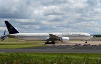 HZ-AK27 @ EGCC - At Manchester - by Guitarist