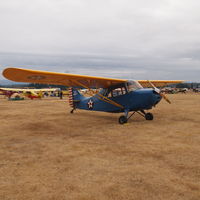 N82573 @ KAWO - 1946 Aeronca 7AC at the 2015 Arlington Fly-In. - by Eric Olsen