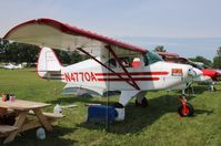 N4770A @ KOSH - Piper PA-22-150 - by Mark Pasqualino