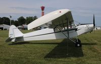 N7037H @ KOSH - Piper J3C-65 - by Mark Pasqualino