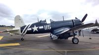 N72NW @ OLM - 1944 Goodyear FG-1D at the Olympic Flight Museum. - by Eric Olsen