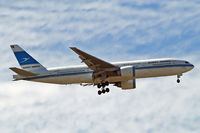 9K-AOA @ EGLL - Boeing 777-269ER [28743] (Kuwait Airways) Home~G 13/05/2015. On approach 27L - by Ray Barber