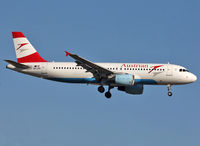 OE-LBV @ LEBL - Landing rwy 25R - by Shunn311