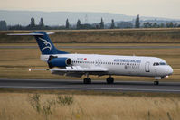 4O-AOP @ LOWW - Montenegro Airlines Fokker 100 @ VIE