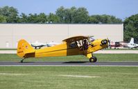 N49535 @ KOSH - Piper J3C-65 - by Mark Pasqualino