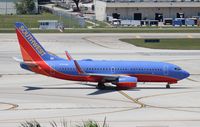 N724SW @ FLL - Southwest - by Florida Metal
