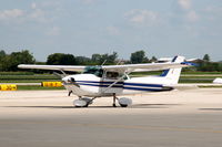 N737QX @ KALO - Just arrived - by Glenn E. Chatfield
