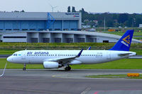 P4-KBG @ EHAM - Airbus A320-232 [6029] (Air Astana) Amsterdam-Schiphol~PH 06/08/2014 - by Ray Barber