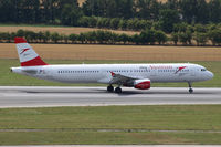 OE-LBC @ LOWW - Austrian Airbus A321-111 (new colours) @ VIE