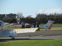 ZK-GNW @ NZAR - preparing for departure - by magnaman