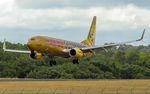 D-ATUD @ EDDR - moments prior touchdown - by Friedrich Becker