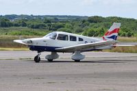 G-ODAK @ EGFH - Visiting Piper Dakota operated by Flydakota. - by Roger Winser
