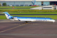 ES-ACB @ EHAM - Canadair CRJ-900 [15261] (Estonian Air) Amsterdam-Schiphol~PH 07/08/2014 - by Ray Barber