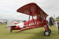 F-AZMZ @ LFFQ - Boing Stearman E-75, Static display, La Ferté-Alais Airfield (LFFQ) Air show 2015 - by Yves-Q