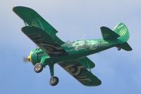 F-AZGR @ LFFQ - Boeing N2S-3 Kaydet (B75N1), On display, La Ferté-Alais airfield (LFFQ) Airshow 2015 - by Yves-Q