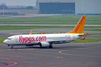 TC-AAR @ EHAM - Boeing 737-86N [28624] (Pegasus Airlines) Amsterdam-Schiphol~PH 08/08/2014 - by Ray Barber