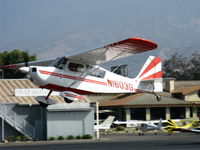 N1603G @ SZP - 1968 Champion 7ECA CITABRIA, Lycoming O-235 115 Hp, another takeoff climb Rwy 22 - by Doug Robertson